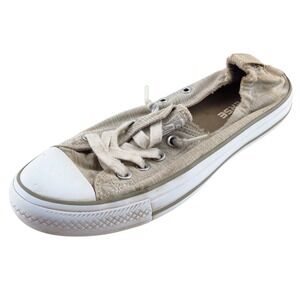 Converse Women's All Star Sneakers Size 7 Gray Fabric Lace Up Casual Lightweight